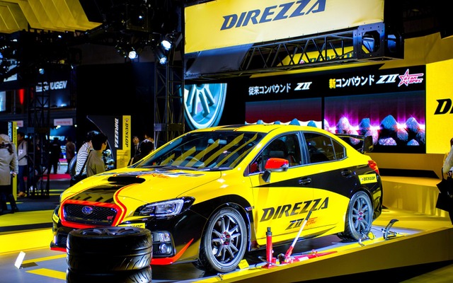 DIREZZAを装着したスバル WRX