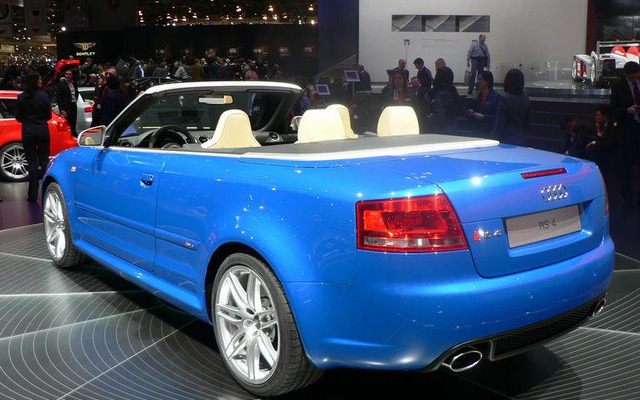 【ジュネーブモーターショー06】アウディ RS4、カブリオレも設定