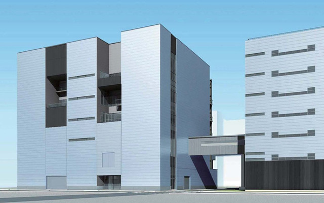 兵庫県尼崎市の先端技術総合研究所に建設する新実験棟のイメージ。来年2月からの稼働を目指す。