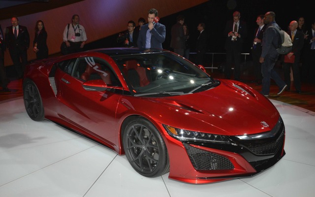 新型 ホンダ NSX の量産モデル（デトロイトモーターショー15）