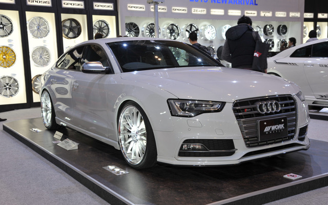 WORKブース アウディS5（東京オートサロン）