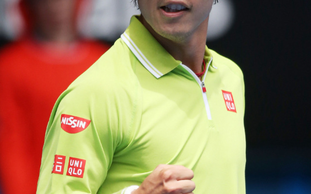 錦織圭（2015年1月20日）（c）Getty Images