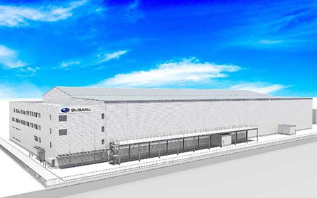 富士重工業が半田工場に新設する777Ｘ中央翼の生産拠点（イメージ）