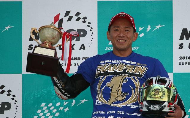 2014年モータースポーツ顕彰　中須賀克行