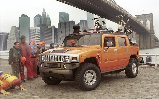 【ニューヨークショー2001出品車】ハマー『H2 SUT』---みんなのユーティリティ