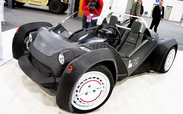 ローカル・モータースの3Dプリンターカー「ストラティ」（デトロイトモーターショー15）