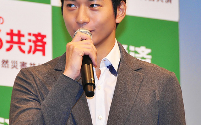 向井理／「全労済」新CM発表会
