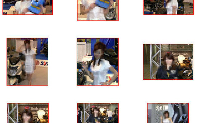 【東京モーターサイクルショー06】コンパニオン写真蔵…メンバーズII