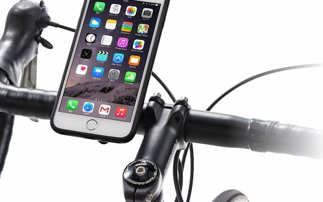 急な雨でもiPhoneを守る自転車用マウント登場