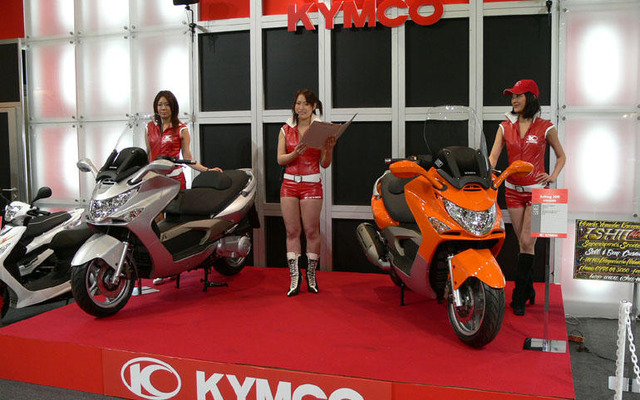 【東京モーターサイクルショー06】台湾KYMCO、近い将来に四輪ビジネス
