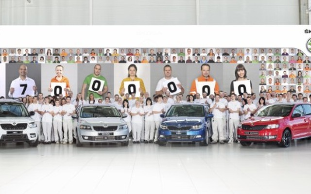 シュコダが累計生産1700万台を達成