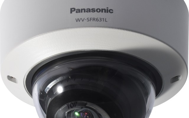 受賞した屋内監視カメラ「WV-SFR631L」はフルHD対応のドーム型ネットワークカメラ※国内未発売モデル（画像は製品サイトより）