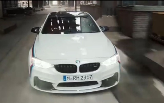 BMW M4クーペのMパフォーマンスパーツ装着車