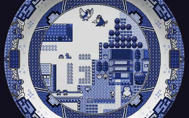 クラシックとレトロの融合！陶磁器の中で『ポケモン』と『ゼルダの伝説』を再現