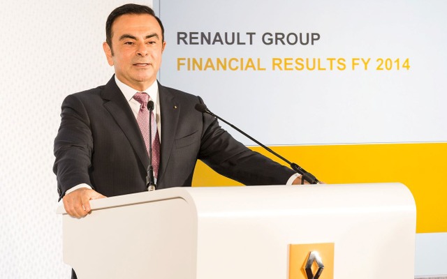 ルノーのカルロス・ゴーン会長兼CEO