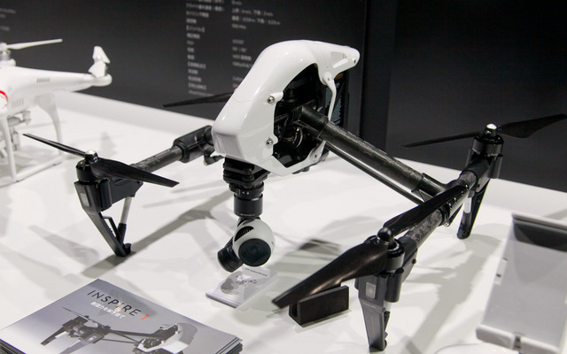 4K映像を撮影可能な「Inspire 1」