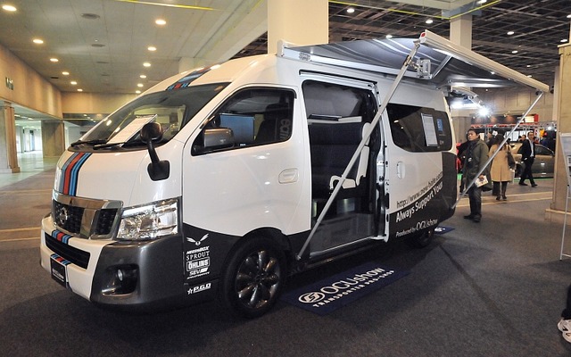 NV350キャラバンをベースにオグショーが製作した「New-HALE CARAVAN」