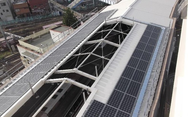 東京メトロは2月17日から、日比谷線の南千住駅で太陽光発電システムを導入する