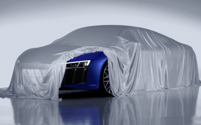 アウディ R8 次期型の予告イメージ
