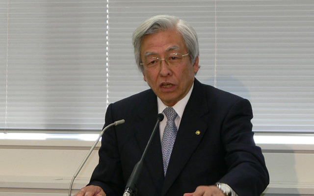 自工会の小枝会長、2年間の会長職を振り返る