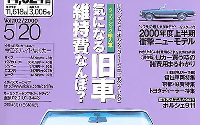【メディアラウンドアップ】『カーセンサー[関西版]』---売れてる軽にはワケがある