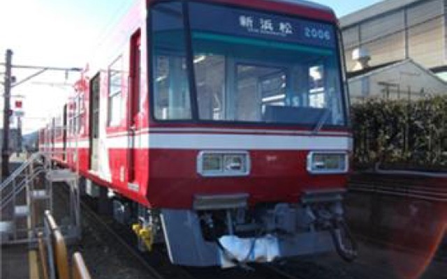 3月下旬から営業運転を開始する予定の2006号編成。これに先立ち一般見学会を3月14日に開催する。