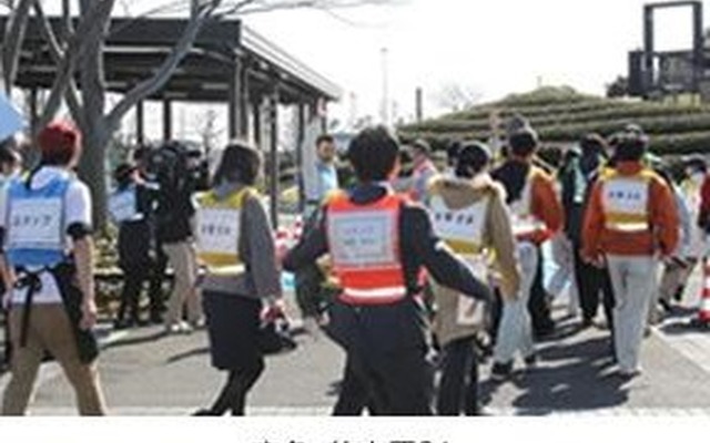 昨年の防災訓練の様子