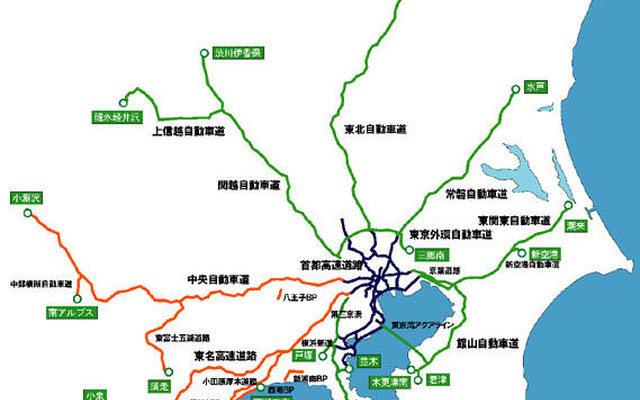 バイクETCモニター路線、関東圏全域に拡大