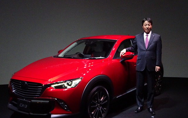マツダ 小飼雅道社長とCX-3