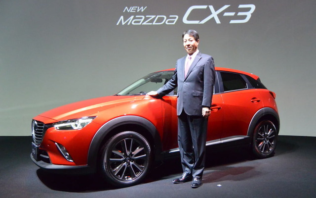 マツダ CX-3 発表会