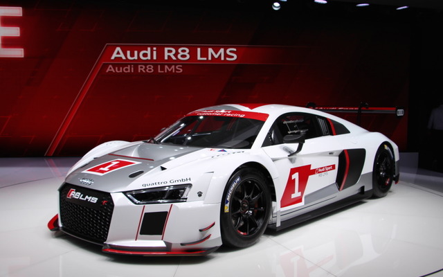 アウディ R8 LMS 新型（ジュネーブモーターショー15）