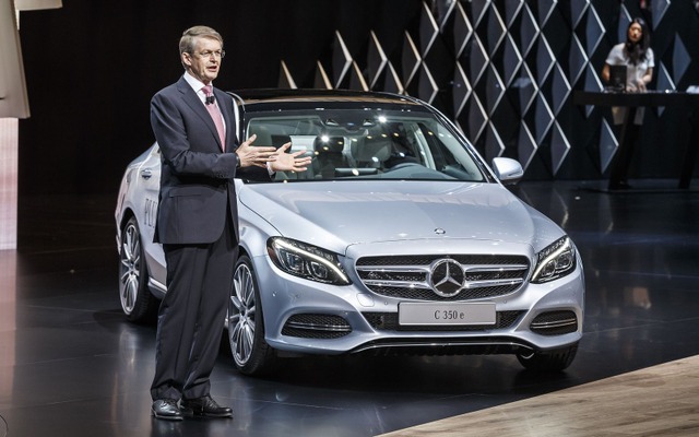 メルセデスベンツ C350 e（ジュネーブモーターショー15）