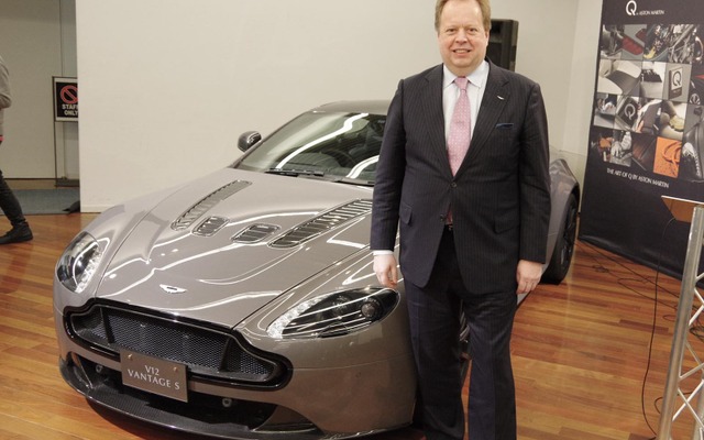 アストンマーティン アンディ・パーマーCEO