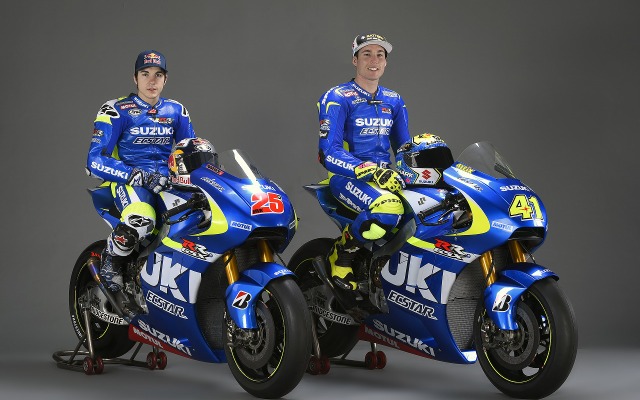 チームスズキ・エクスターの#25 ビニャーレス選手 #41 エスパルガロ選手