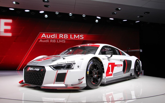 アウディ R8 LMS（ジュネーブモーターショー15）