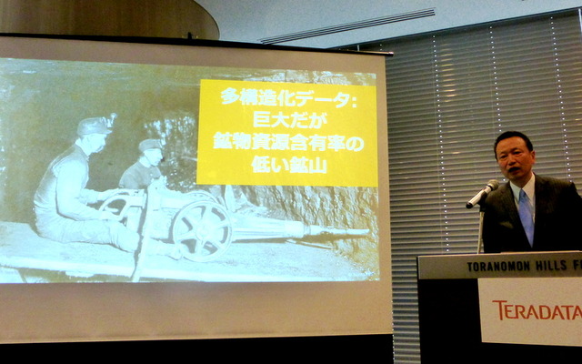 日本テラデータ代表取締役社長吉川幸彦氏