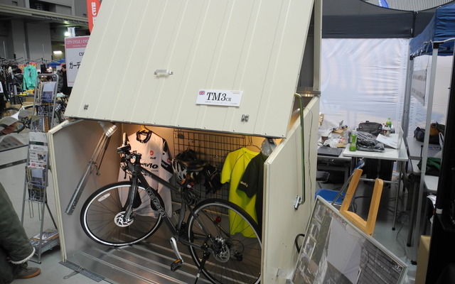 ガーデナップが販売する英国製自転車専用倉庫