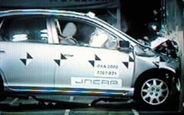 【JNCAP2001】どれが安全か、国土交通省が実際にぶつけて見ました