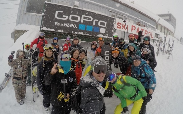 GoPro HERO4、ブラックとシルバーの違いは高性能動画撮影にあり　白馬でトレーニングセッション開催