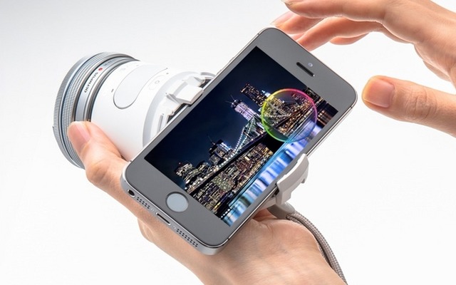 スマホで操作…オリンパスから1605万画素「レンズ型デジカメ スマホで操作…オリンパスから1605万画素「レンズ型デジカメ