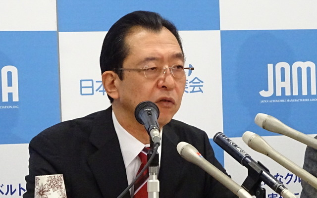 日本自動車工業会の池史彦会長