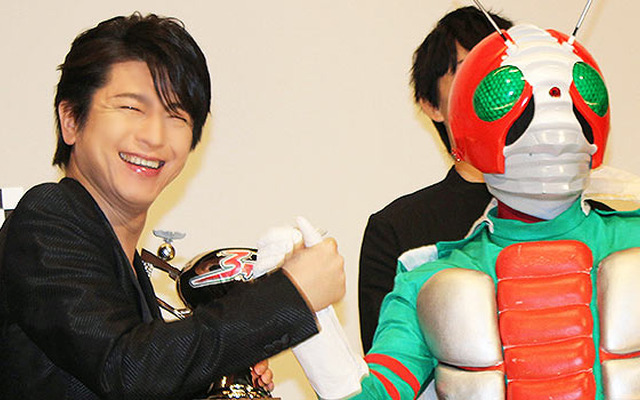 及川光博／『スーパーヒーロー大戦GP 仮面ライダー3号』初日舞台挨拶