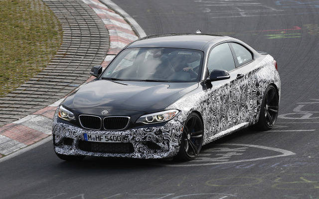 BMW M2クーペ スクープ写真