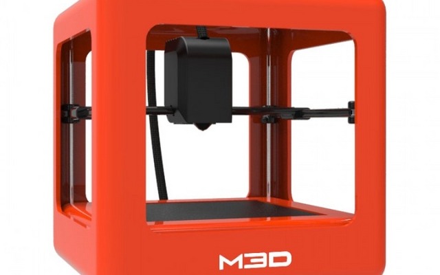 18.5cm四方と卓上小型サイズの3Dプリンタ「The Micro」