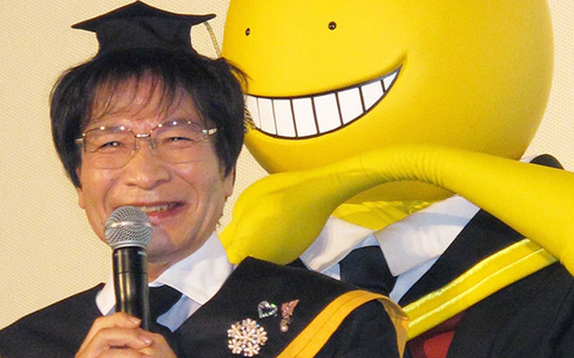 尾木ママ＆殺せんせー／『暗殺教室』ヒット御礼舞台挨拶