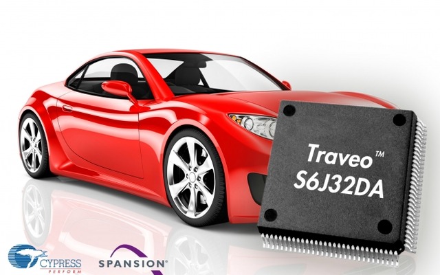 サイプレス Traveo S6J32DA