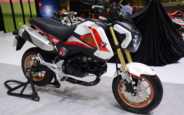 サイクロン号に変身したホンダMSX125（バンコクモーターショー15）