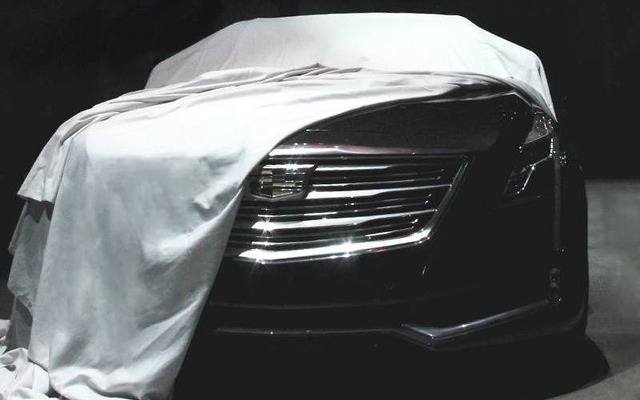 キャデラックCT6の予告イメージ
