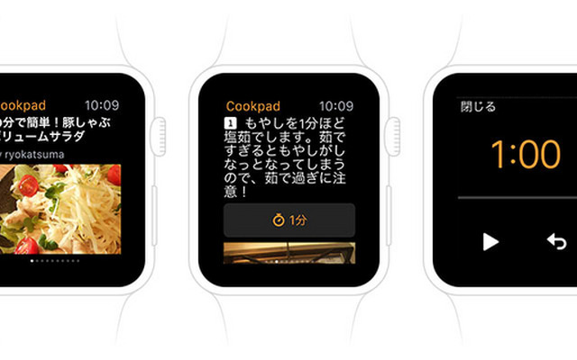 Apple Watch用アプリケーション