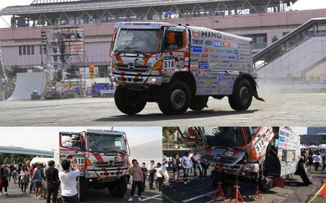 日野レンジャー ダカールラリー参戦車